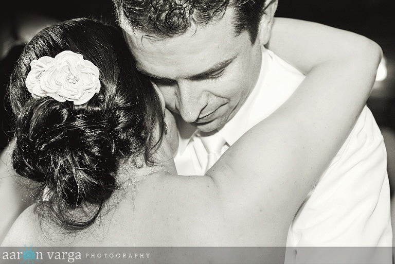 DSC 6555 BW thumb(pp w768 h513) - (Another!) Mayernik Center Wedding | Pittsburgh Wedding Photographer