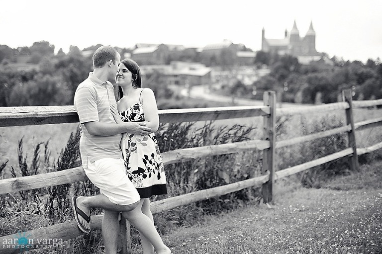 DSC 2383 Edit thumb(pp w768 h511) - Casie + Ben | St. Vincent College Engagement Photos