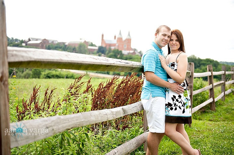 DSC 2387 Edit thumb(pp w768 h511) - Casie + Ben | St. Vincent College Engagement Photos