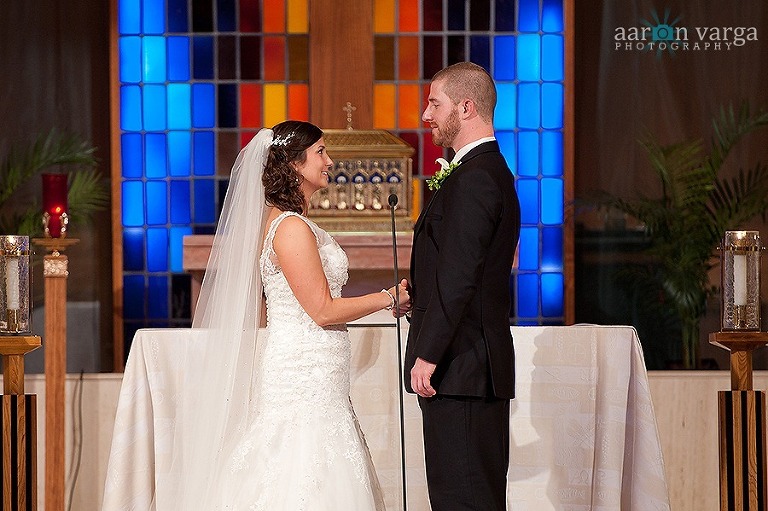 DSC 6022 thumb(pp w768 h511) - Tara + Chris | St. Sebastian Church and Holiday Inn North Hills Wedding