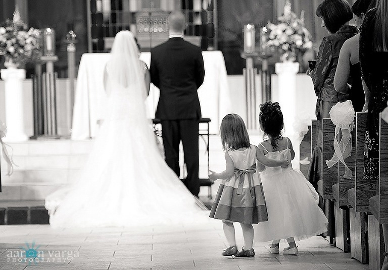 DSC 6043 thumb(pp w768 h535) - Tara + Chris | St. Sebastian Church and Holiday Inn North Hills Wedding