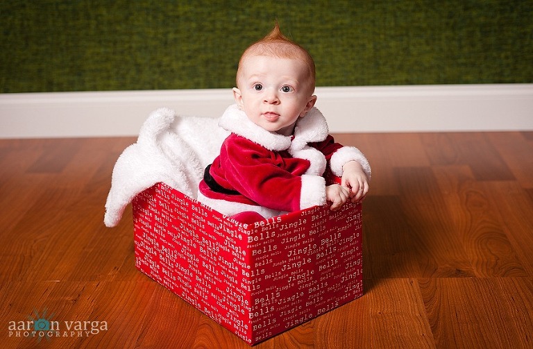 DSC 9837 thumb(pp w768 h503) - Santa Baby | Sebastian 6 Months | Pittsburgh Baby Photographer
