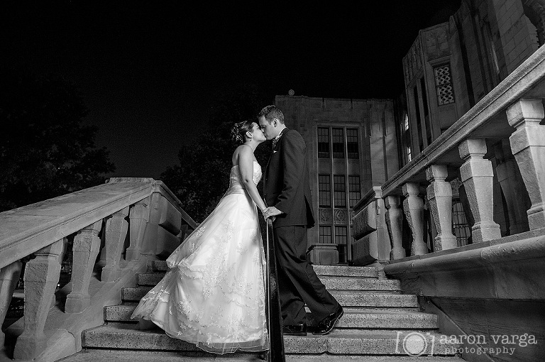 Cathedral of Learning Oakland 02(pp w768 h510) - Jocelyn + Shaun | Pittsburgh Athletic Association Wedding Photos