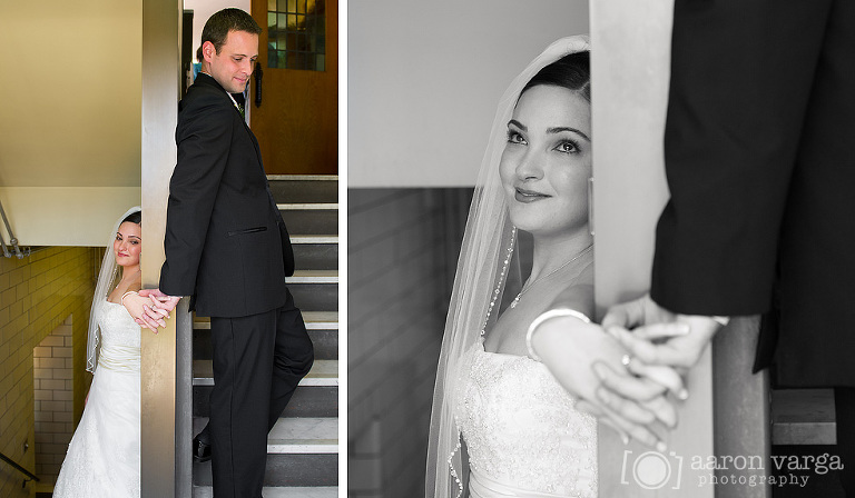 St. Ignatius Carnegie Wedding 02(pp w768 h448) - Jocelyn + Shaun | Pittsburgh Athletic Association Wedding Photos