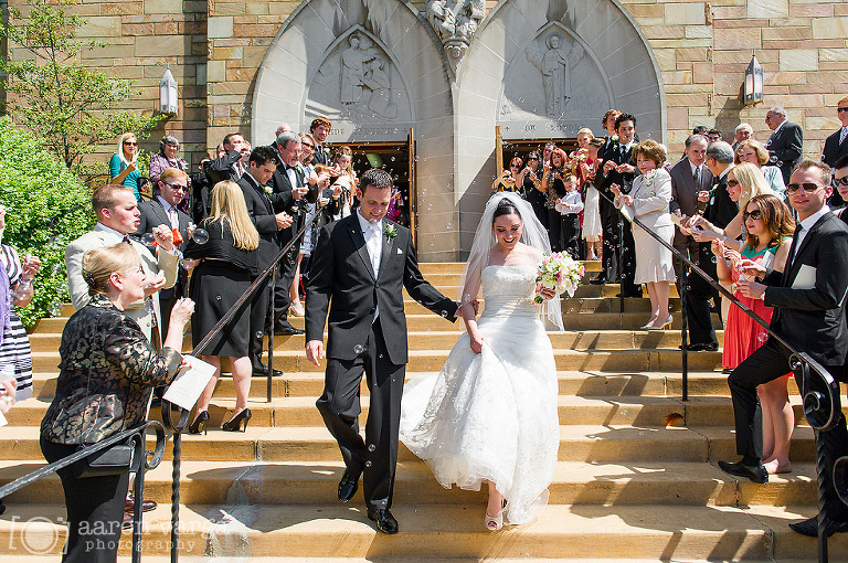 St. Ignatius Carnegie Wedding 04(pp w768 h510) - Jocelyn + Shaun | Pittsburgh Athletic Association Wedding Photos