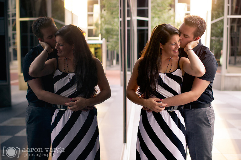 09 PPG Place Engagement(pp w768 h510) - Alisa + Tristan | Market Square Engagement Photos