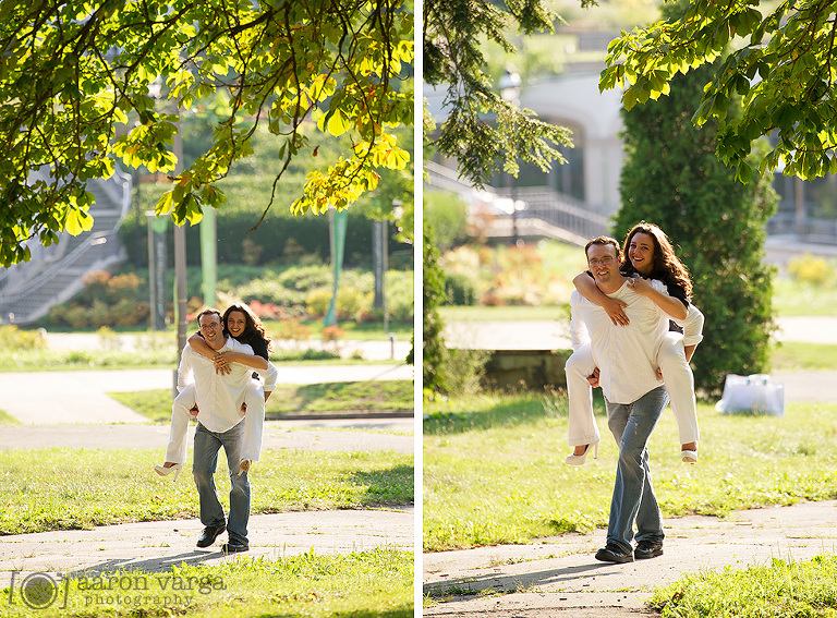 11 Schenley Park Engagement 02(pp w768 h567) - Paige + Eric | Phipps Conservatory Engagement Photos