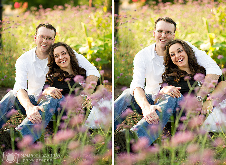 16 Schenley Park Engagement 04(pp w768 h563) - Paige + Eric | Phipps Conservatory Engagement Photos