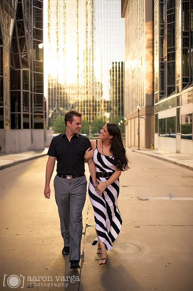 Downtown Pittsburgh Engagement Session