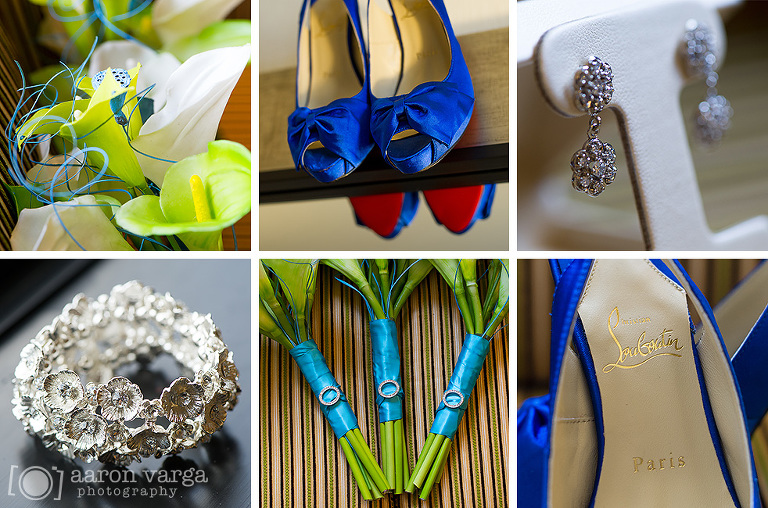 Green and Blue Wedding Details(pp w768 h508) - Candice + Patrick | New Hazlett Theater Wedding Photos