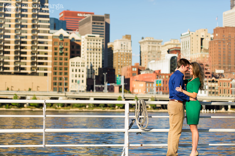 01 Station Square Engagement(pp w768 h510) - Lauren + Ryan | Station Square Engagement Photos