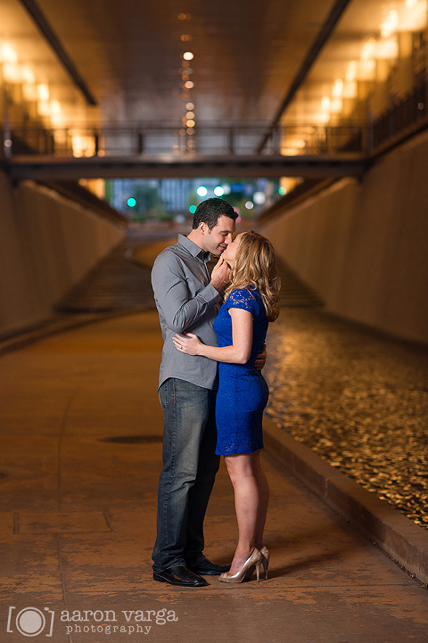 17 Convention Center Downtown Engagement(pp w480 h721) - Julie + Brian | Mellon Park Engagement Photos