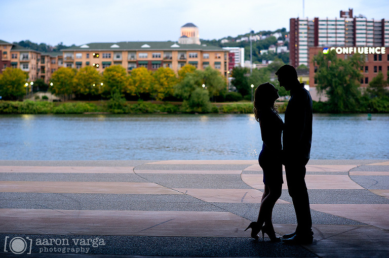 18 Convention Center Downtown Engagement(pp w768 h510) - Julie + Brian | Mellon Park Engagement Photos