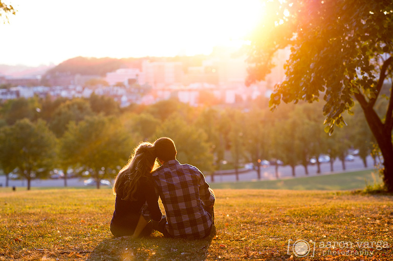 27 Schenley Park Engagement1(pp w768 h510) - Lauren + Ryan | Station Square Engagement Photos