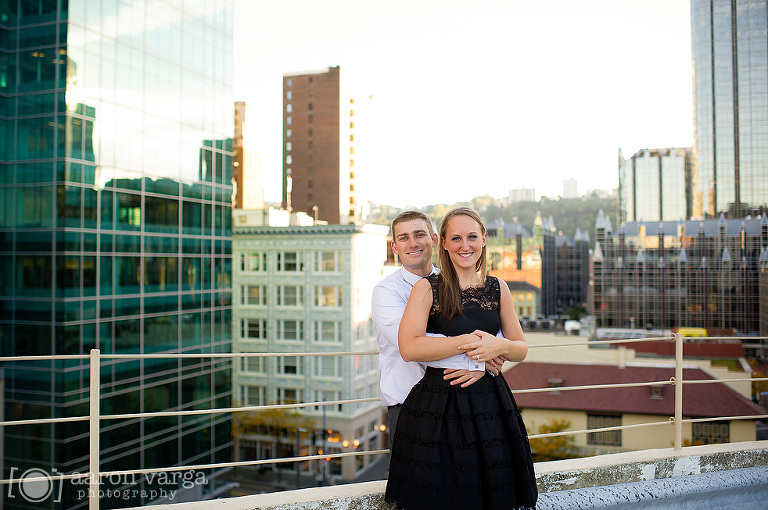 01 Downtown Pittsburgh Engagement(pp w768 h510) - Kyrstin + Ben | Downtown Pittsburgh Engagement Photos