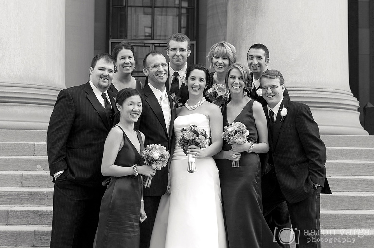 43 Mellon Institute Pillars Oakland Wedding(pp w768 h510) - Beth + Kyle | PNC Park Wedding Photos