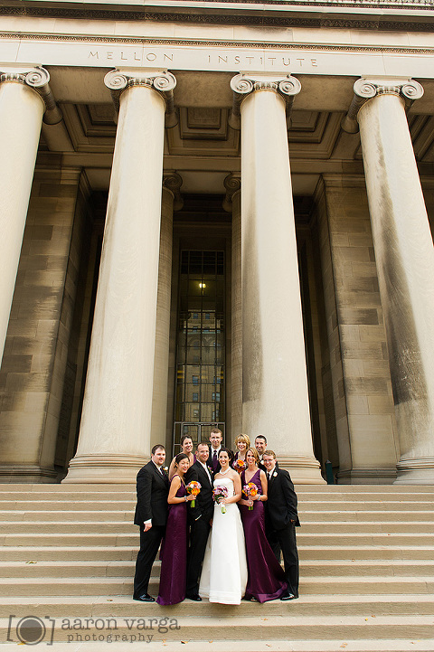 44 Mellon Institute Pillars Oakland Wedding(pp w480 h721) - Beth + Kyle | PNC Park Wedding Photos
