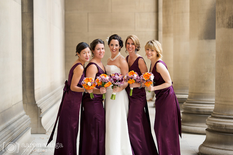 46 Mellon Institute Pillars Oakland Wedding(pp w768 h510) - Beth + Kyle | PNC Park Wedding Photos