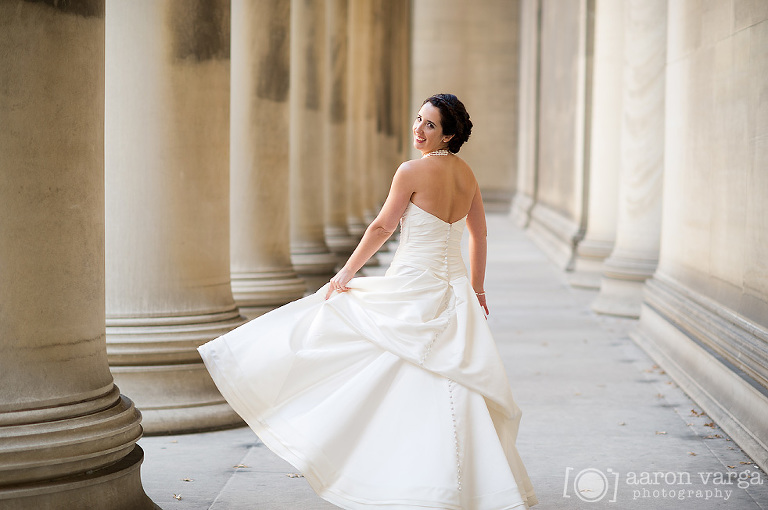 48 Mellon Institute Pillars Oakland Wedding(pp w768 h510) - Beth + Kyle | PNC Park Wedding Photos