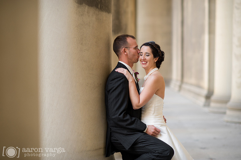50 Mellon Institute Pillars Oakland Wedding(pp w768 h510) - Beth + Kyle | PNC Park Wedding Photos
