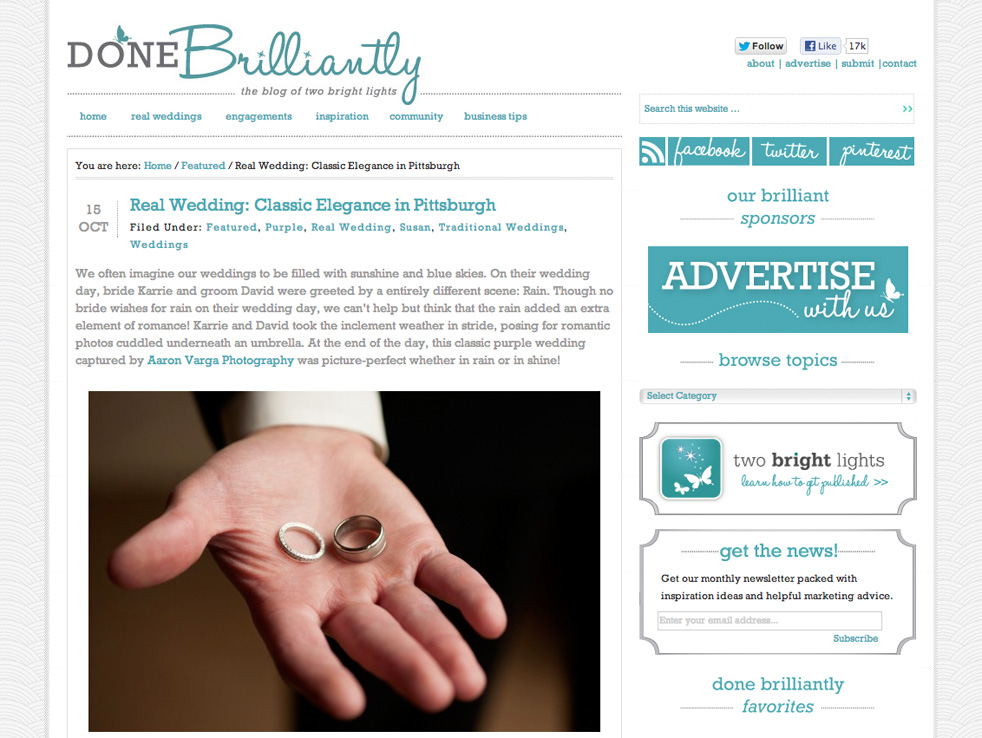 Featured on Done Brilliantly