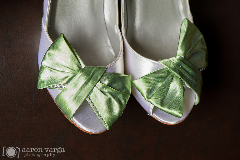 06 Green and White Wedding Shoes(pp w768 h511) - Best of 2012: Shoes