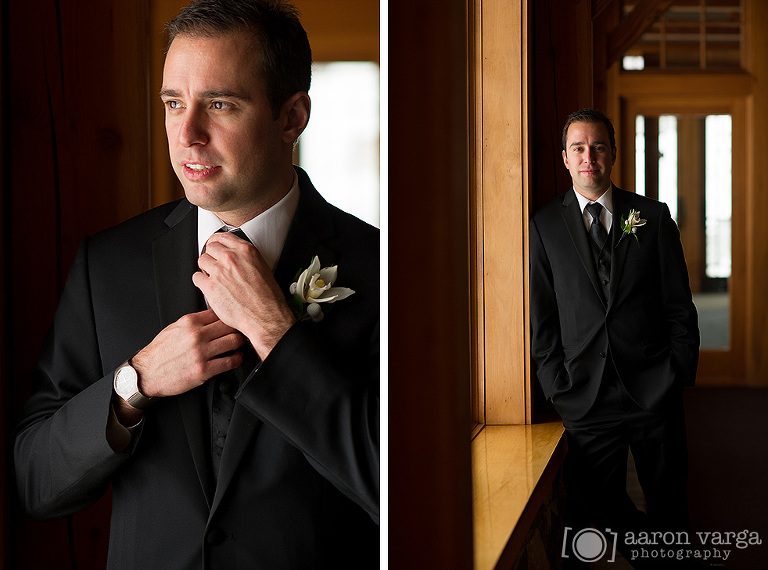 11 Winter Wedding Groom Portrait(pp w768 h570) - Jessica + Dave | Lodge at Welch Allyn Wedding Photos