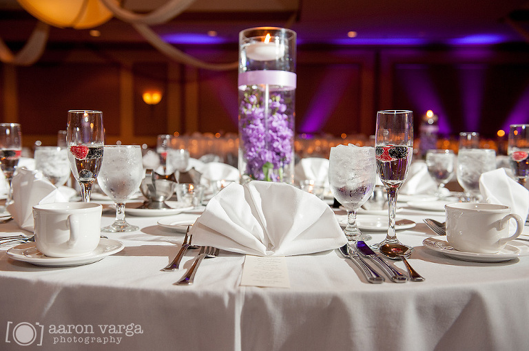 12 Water Purple Wedding Table Centerpiece(pp w768 h510) - Best of 2012: Reception and Details