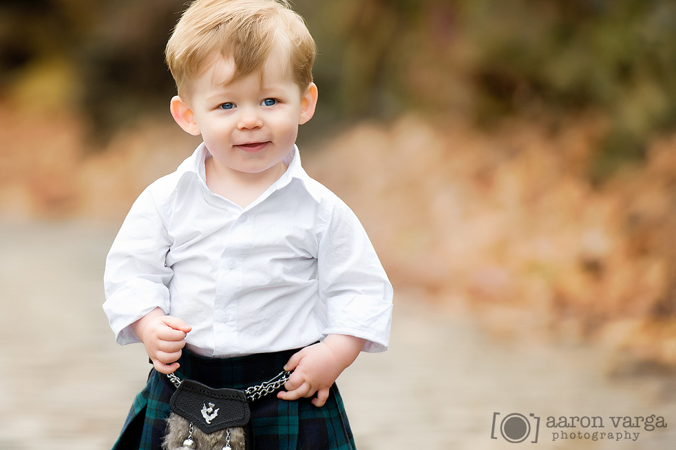 Cute Boy in Kilt