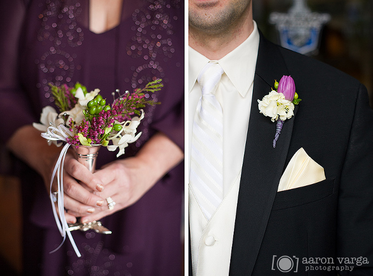 20 Pink and Purple Groom Boutonniere(pp w768 h570) - Best of 2012: Flowers