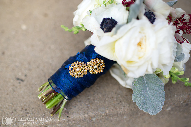 21 Blue Wrap Wedding Bouquet(pp w768 h511) - Best of 2012: Flowers
