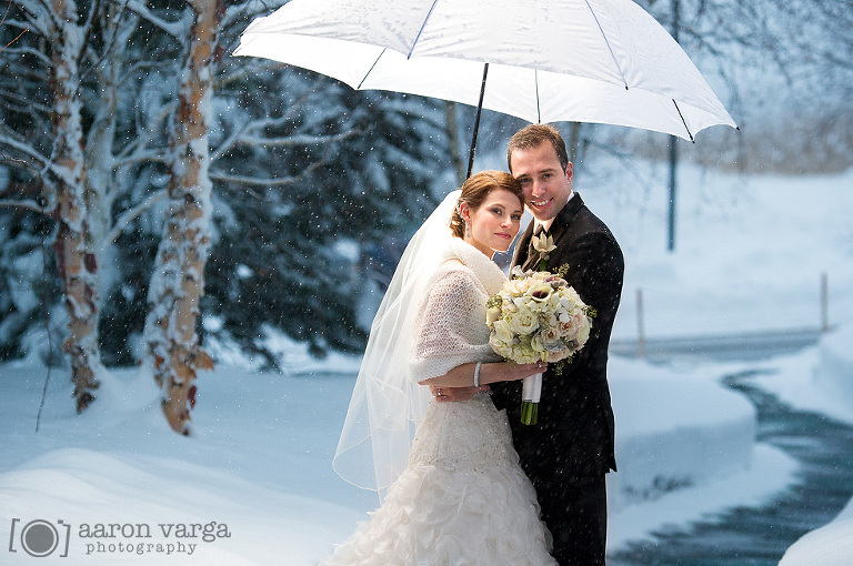 22 Winter Wedding Snowy Portrait(pp w768 h510) - Jessica + Dave | Lodge at Welch Allyn Wedding Photos
