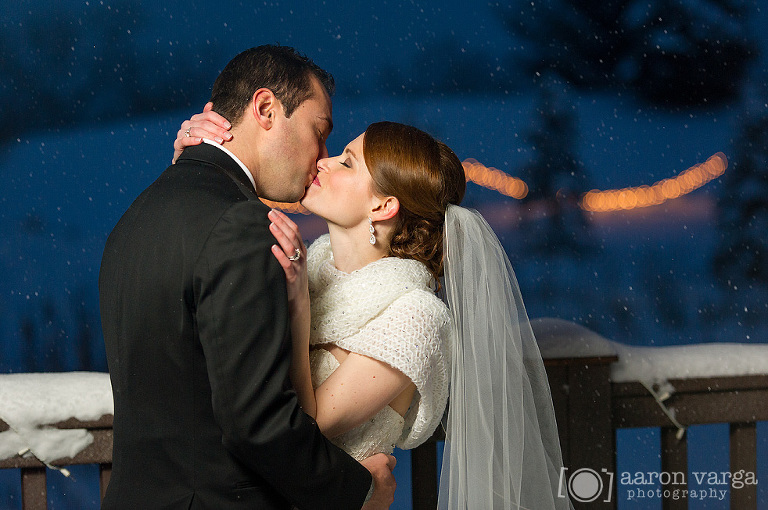 26 Winter Wedding Snowy Portrait(pp w768 h510) - Jessica + Dave | Lodge at Welch Allyn Wedding Photos