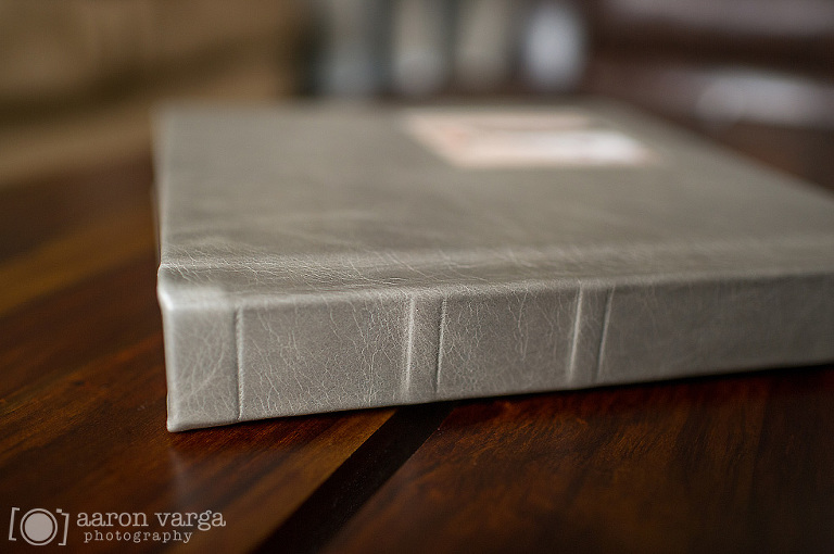 04 Gray Leather Wedding Album(pp w768 h510) - Gray Leather Flush Mount Wedding Album