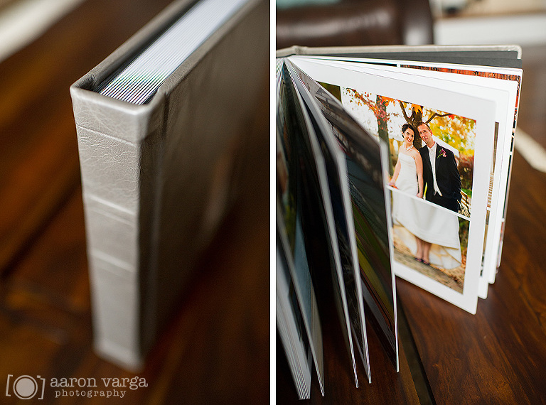 07 Finao Wedding Album Gray Leather(pp w768 h570) - Gray Leather Flush Mount Wedding Album
