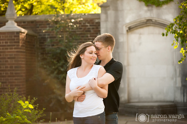 03 Sunset engagement photos(pp w768 h510) - Maryana + Chris | Mellon Park Engagement Photos