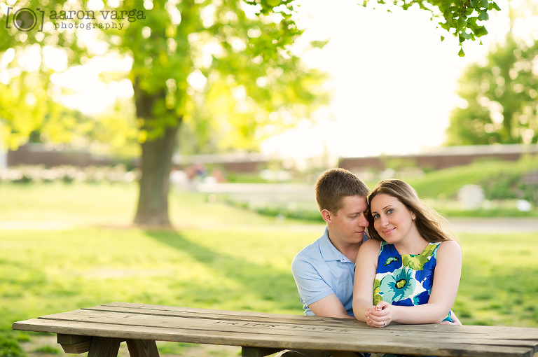 13 Engagement photo in Mellon Park(pp w768 h510) - Maryana + Chris | Mellon Park Engagement Photos