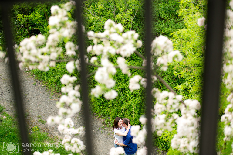 14 Spring Engagement Photos with Flowers Pittsburgh(pp w768 h510) - Michelle + Marc | Grandview Park Engagement Photos