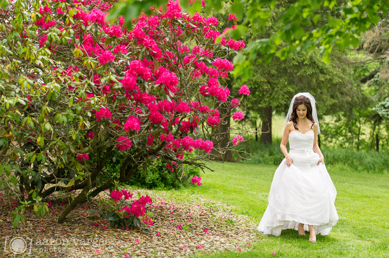 14 lingrow farm bride portrait(pp w768 h510) - Sam + Andy | Lingrow Farm Wedding Photos