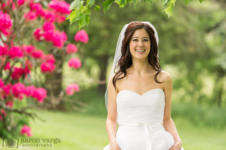 16 smiling bride at lingrow farm(pp w768 h510) - Sam + Andy | Lingrow Farm Wedding Photos