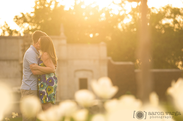 17 Mellon Park sunset engagement photos(pp w768 h510) - Maryana + Chris | Mellon Park Engagement Photos