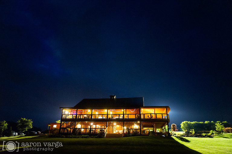 46 lingrow farm at night(pp w768 h510) - Sam + Andy | Lingrow Farm Wedding Photos