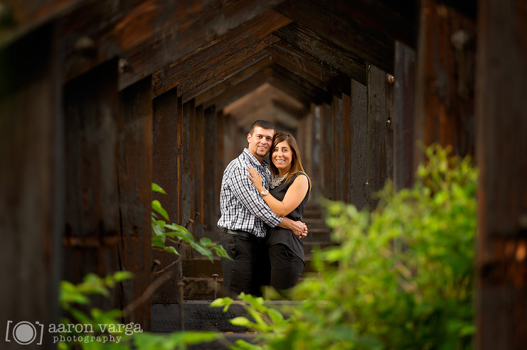 09 Strip district train track photo(pp w768 h510) - Brittany + Brandon | Strip District Engagement Photos