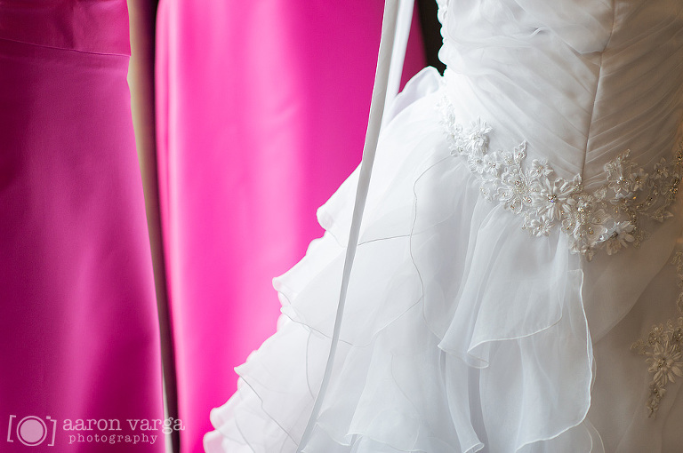 11 Hot pink bridesmaids dresses(pp w768 h510) - Molly + Dan | Fairmont Hotel Wedding Pittsburgh Photos
