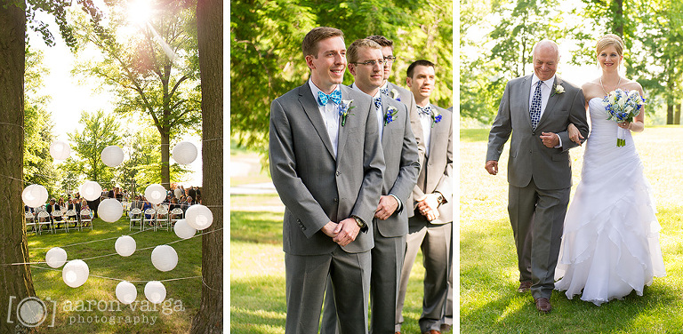 15 Outdoor ceremony golf course(pp w768 h376) - Alexis + Jon | Montour Heights Country Club Wedding Photos