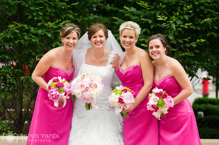 16 Hot pink bridesmaids dresses pittsburgh(pp w768 h510) - Molly + Dan | Fairmont Hotel Wedding Pittsburgh Photos