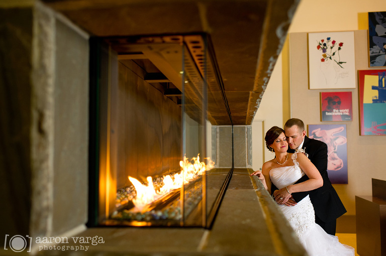 40 Fairmont hotel fireplace wedding photo(pp w768 h510) - Molly + Dan | Fairmont Hotel Wedding Pittsburgh Photos