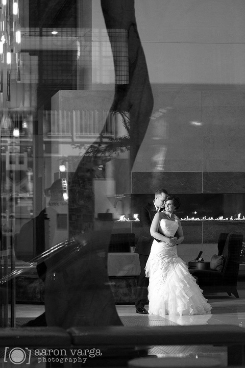 42 Reflection wedding photo Fairmont hotel1(pp w480 h721) - Molly + Dan | Fairmont Hotel Wedding Pittsburgh Photos