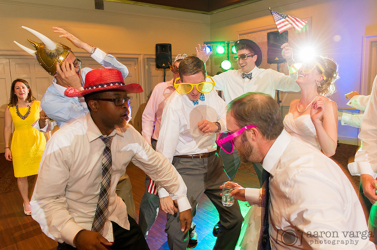 43 Photo booth props at wedding reception(pp w768 h510) - Alexis + Jon | Montour Heights Country Club Wedding Photos