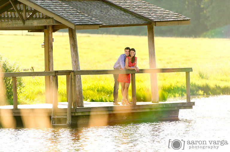 02 Dock on a lake(pp w768 h510) - Alyse + James | Armstrong Farms Engagement Photos